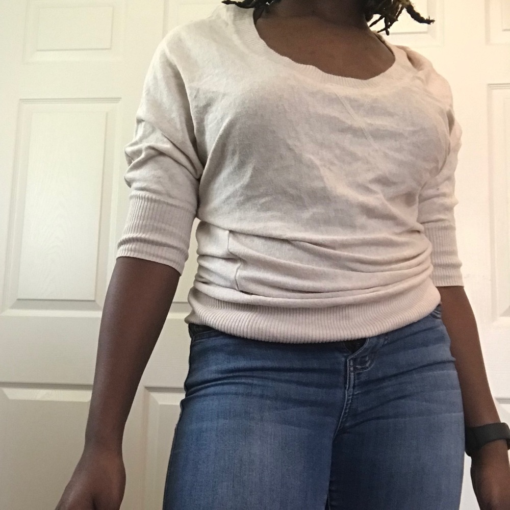 Tan sweater